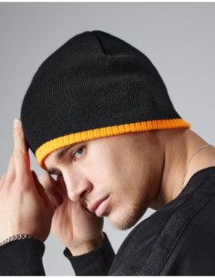 Two-Tone Beanie Knitted Hat6