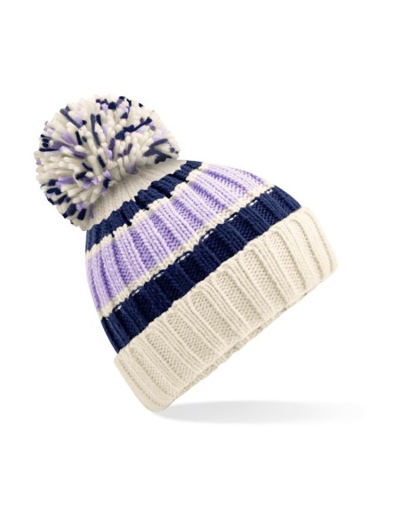 Hygge Striped Beanie0