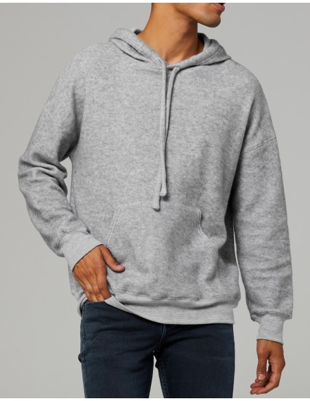Unisex Sueded Fleece Pullover Hoodie1