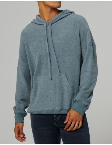 Unisex Sueded Fleece Pullover Hoodie2