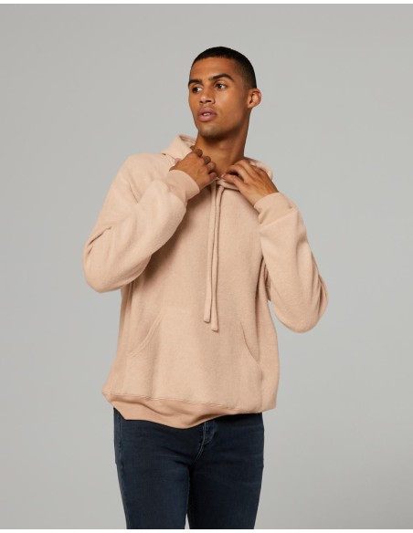 Unisex Sueded Fleece Pullover Hoodie6