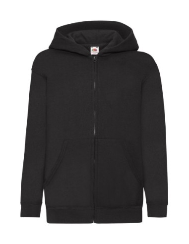 Kids Classic Hooded Sweat Jacket0
