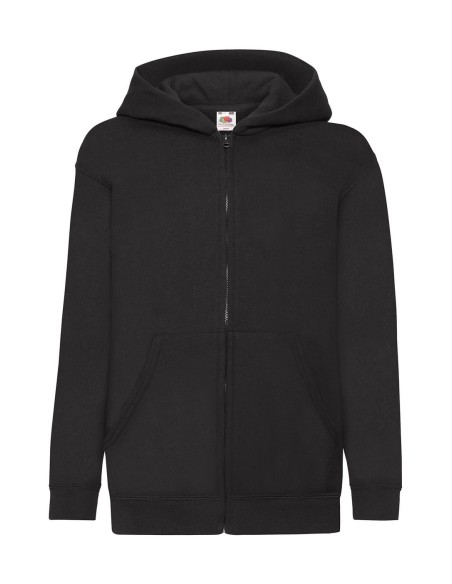 Kids Classic Hooded Sweat Jacket0