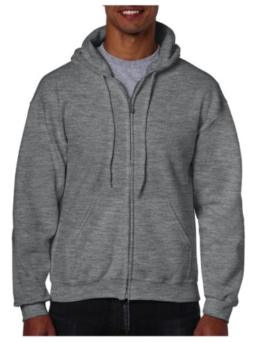 Heavy Blend Adult Full Zip Hooded Sweat3