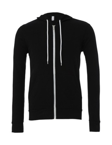 Unisex Poly-Cotton Full Zip Hoodie2