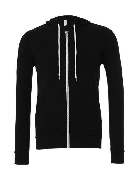 Unisex Poly-Cotton Full Zip Hoodie2