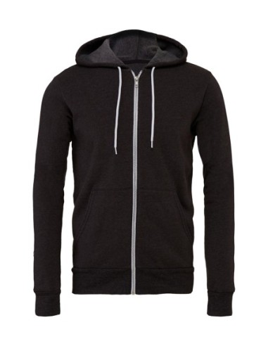 Unisex Poly-Cotton Full Zip Hoodie4