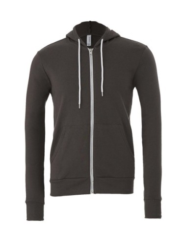 Unisex Poly-Cotton Full Zip Hoodie5