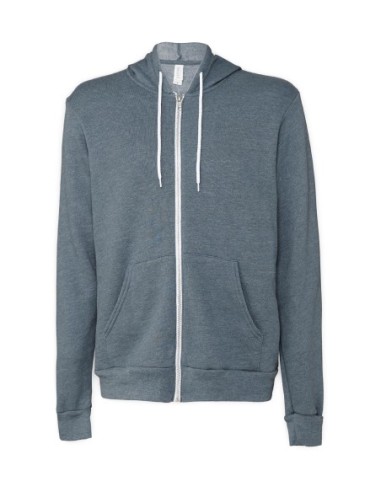 Unisex Poly-Cotton Full Zip Hoodie6