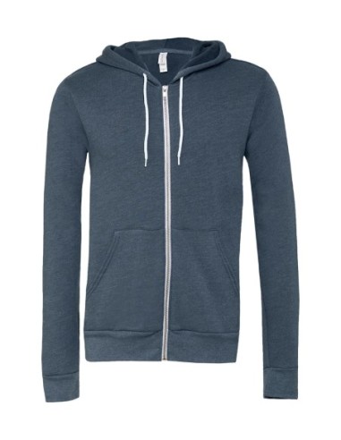 Unisex Poly-Cotton Full Zip Hoodie9