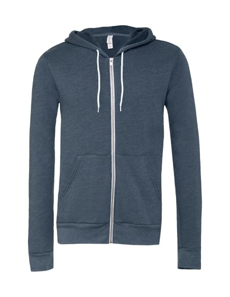 Unisex Poly-Cotton Full Zip Hoodie9