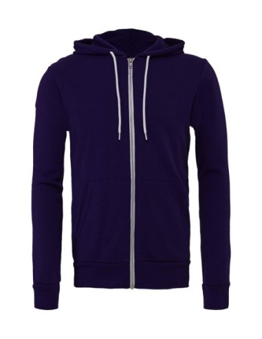Unisex Poly-Cotton Full Zip Hoodie11