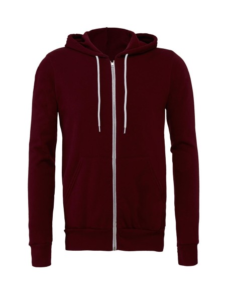 Unisex Poly-Cotton Full Zip Hoodie16