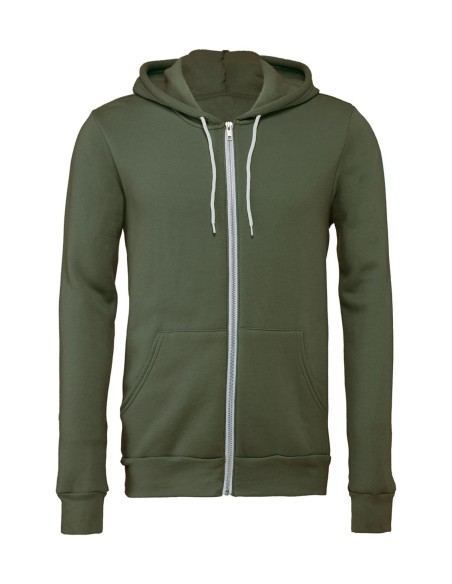 Unisex Poly-Cotton Full Zip Hoodie17