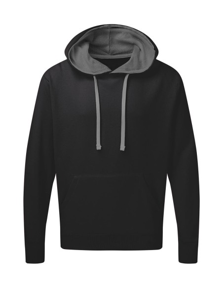 Contrast Hooded Sweatshirt Men1