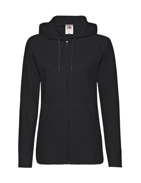 Ladies Lightweight Hooded Sweat Jacket1