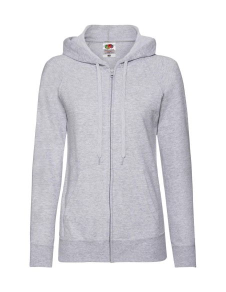 Ladies Lightweight Hooded Sweat Jacket2