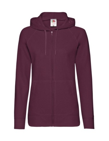 Ladies Lightweight Hooded Sweat Jacket10