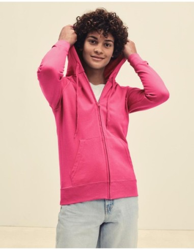 Ladies Lightweight Hooded Sweat Jacket13