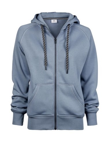 Ladies Fashion Full Zip Hood0
