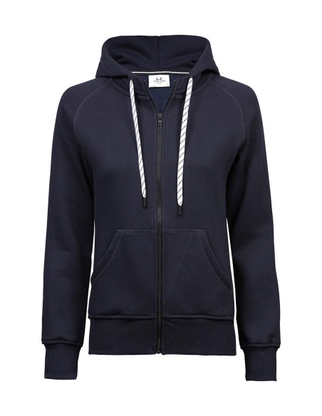 Ladies Fashion Full Zip Hood4