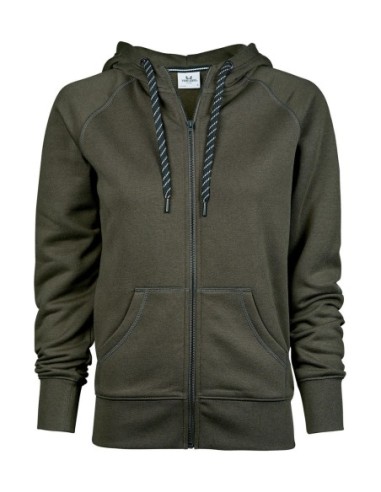 Ladies Fashion Full Zip Hood5
