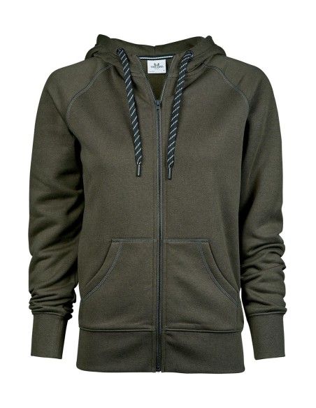 Ladies Fashion Full Zip Hood5