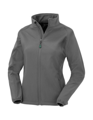 Womens Recycled 2-Layer Printable Softshell Jkt1