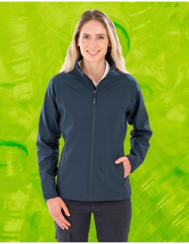 Womens Recycled 2-Layer Printable Softshell Jkt4