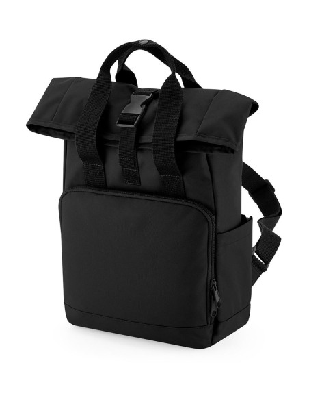 Recycled Mini Twin Handle Roll-Top Backpack0