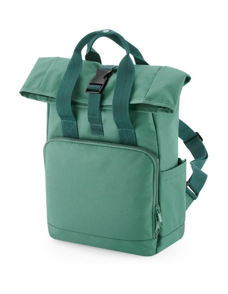 Recycled Mini Twin Handle Roll-Top Backpack4