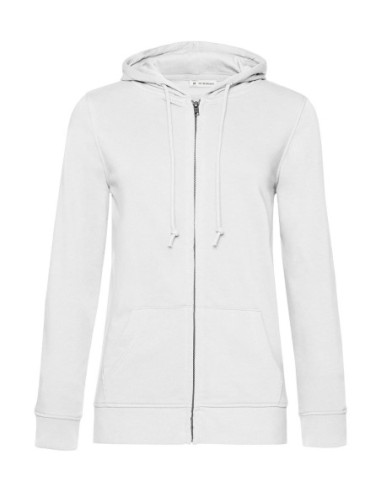 Organic Inspire Zipped Hood women_0
