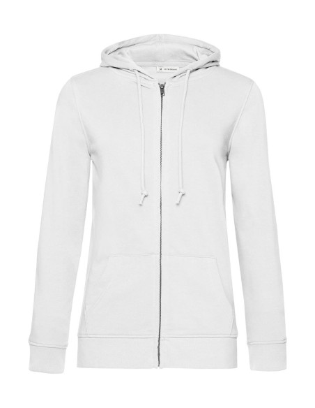 Organic Inspire Zipped Hood women_0