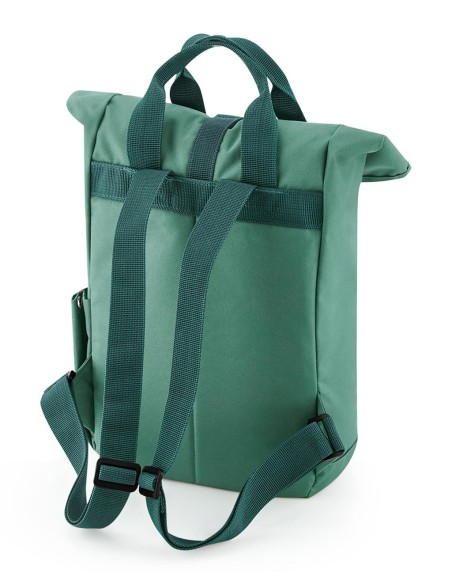 Recycled Mini Twin Handle Roll-Top Backpack10
