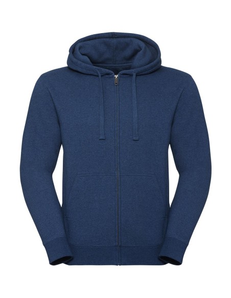 Mens Authentic Melange Zipped Hood Sweat2