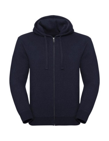 Mens Authentic Melange Zipped Hood Sweat3