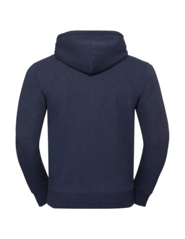 Mens Authentic Melange Zipped Hood Sweat8