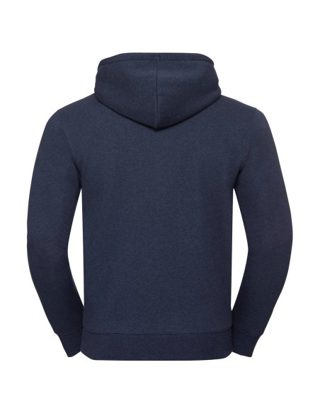 Mens Authentic Melange Zipped Hood Sweat8