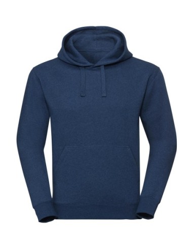 Mens Authentic Melange Hooded Sweat2