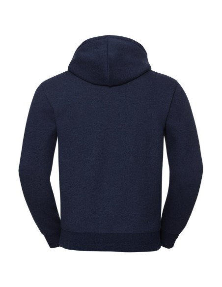 Mens Authentic Melange Hooded Sweat3
