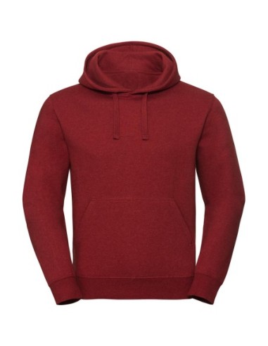 Mens Authentic Melange Hooded Sweat4