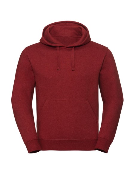 Mens Authentic Melange Hooded Sweat4