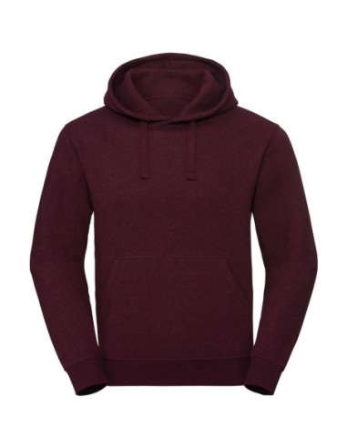 Mens Authentic Melange Hooded Sweat5