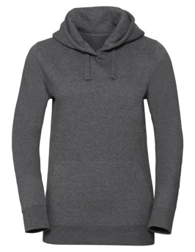 Mens Authentic Melange Hooded Sweat6