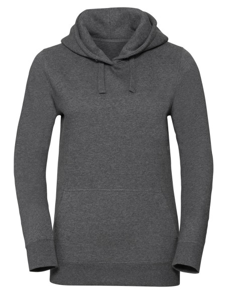 Mens Authentic Melange Hooded Sweat6