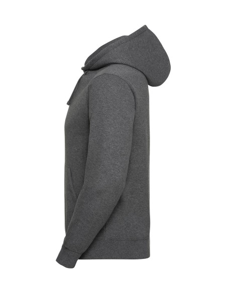 Mens Authentic Melange Hooded Sweat7