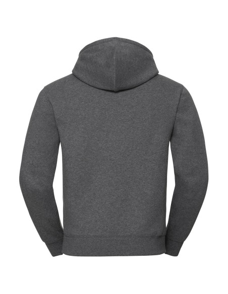 Mens Authentic Melange Hooded Sweat8