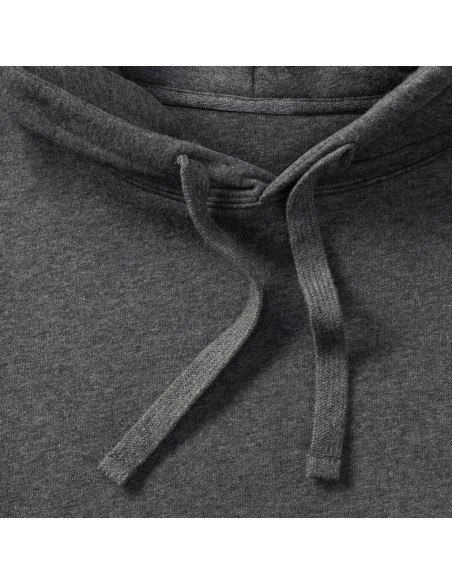 Mens Authentic Melange Hooded Sweat10