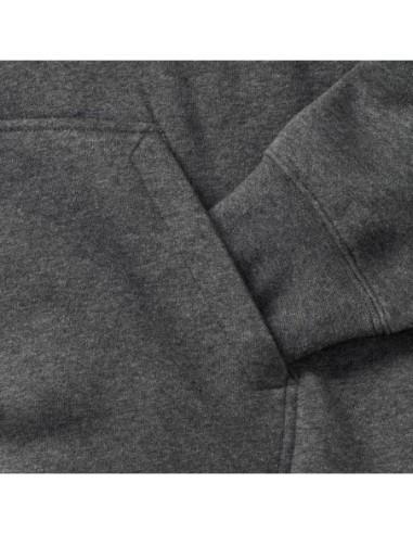 Mens Authentic Melange Hooded Sweat11
