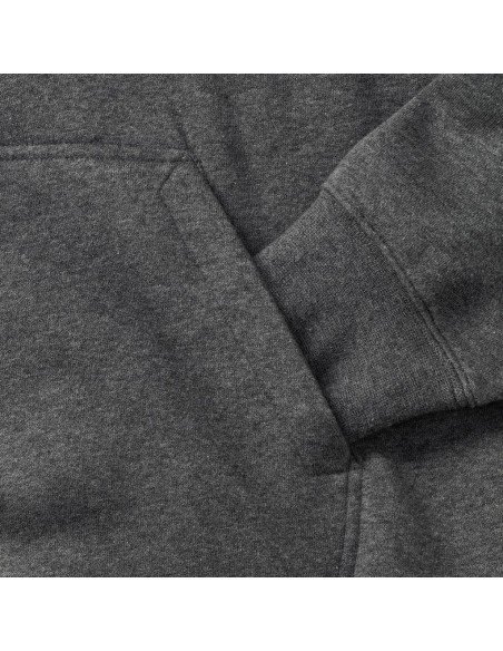 Mens Authentic Melange Hooded Sweat11